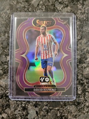 2025-26 PANINI SELECT LA LIGA DAVID HANCKO RC PURPLE PRIZM #126