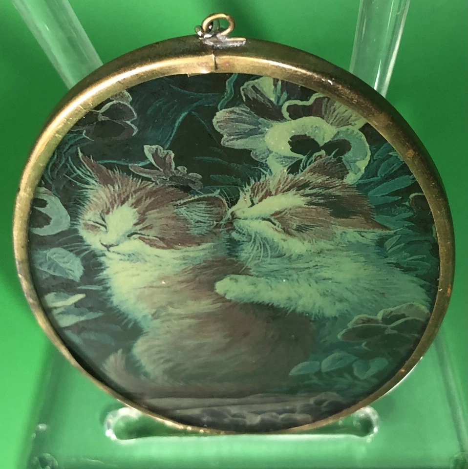 Par de recogedores de sol vintage Kitty Foto 4 de 4