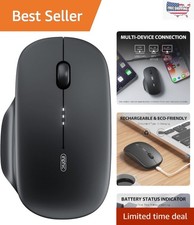 Quiet  Compact M1 II Wireless Mouse - Ergonomic Design for Multi-Device Use