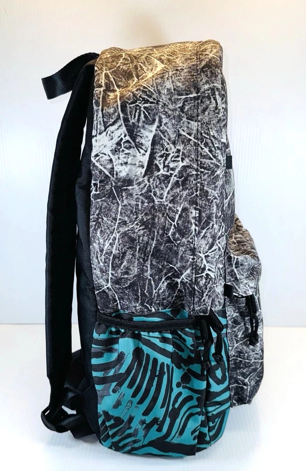 Mochila RVCA - Azul Aqua Gris y Negro - Nueva Sin Etiquetas Foto 3 de 4