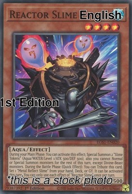 Reactor Slime [1st Edition NM - Egyptian God Deck: Slifer the Sky Dragon EGS1...