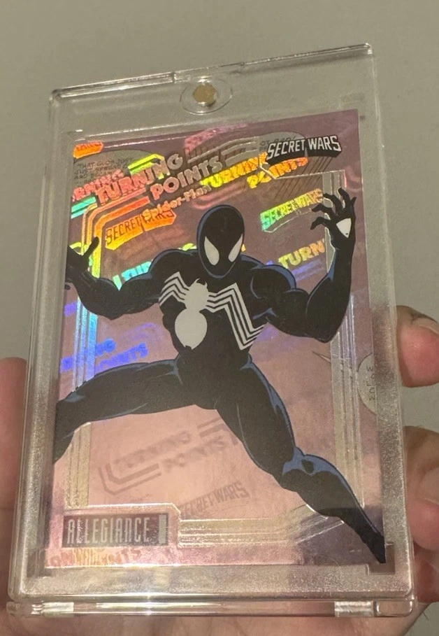 Upper Deck Marvel Secret Wars Turning Points Spiderman SSP 1:9600 ¡¡¡Paquetes!!! GRAIL Foto 3 de 3