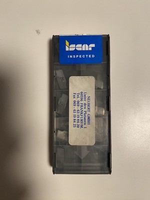 8 X Iscar GIFI 4.00E-2.00 IC20 Zweiseitige Präzisions- Schneideinsätze Neu OVP