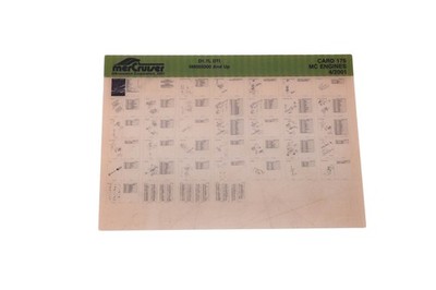 Mercruiser DP031-84 2001 D1.7L DTI Parts Catalog Microfiche