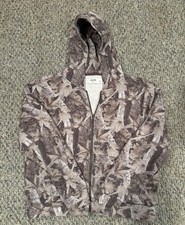 Hollister Co. Men's Hollister Boxy Fit Hoodie In A Camouflage Pattern. Size M