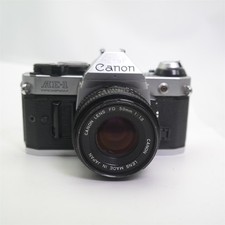 Vtg CANON AE-1 Program Camera  Lens outfit READ 