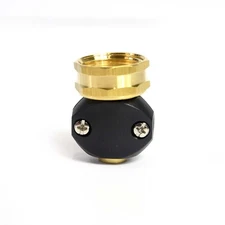 AquaGen 4400352 3/4 Inch Female Hose Repair Coupling Brass