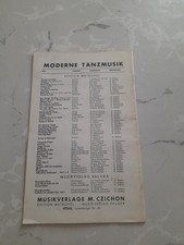 Konvolut seltener alte Noten für Akkordeon Schifferklavier gut erhalten