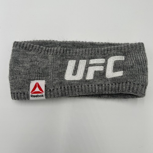 Reebok UFC Gray Knit Headband Ear Warmer One Size Fits All