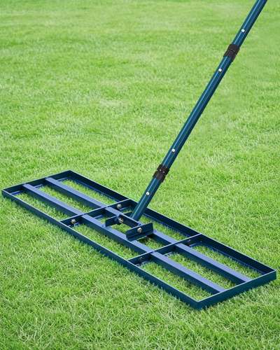 Lawn Leveling Rake, 45X10 Inch Yard Leveling Rake for Soil with 78'' Adjustable - Picture 12 of 12