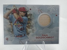 2020 Topps Holiday #WHR-PG Paul Goldschmidt Bat Relic A51