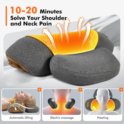 #ad #ad Callixe Thera Pillow Massage Neck Hump TheraPillow Traction Massager with Heat $39.89