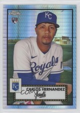 2021 Chrome Platinum Anniversary Mega Box Prism Refractor Carlos Hernandez 11qz