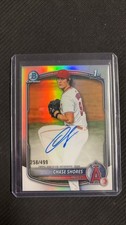 Chase Shores 2025 Bowman Draft 1ST Auto Angels 258/499