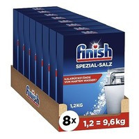 Finish Spezial-Salz SpüLmaschinensalz Gegen Kalk & Wasserflecken 8X12Kg