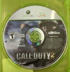 Call Of Duty 2 Xbox 360- no cover inserts- untested