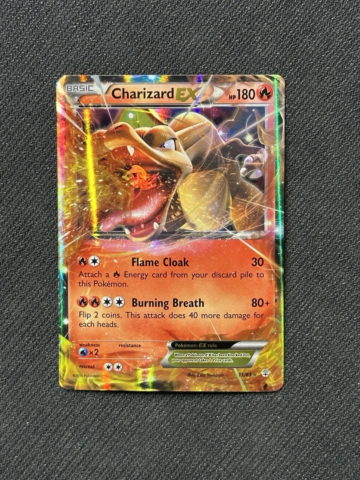 NM Charizard EX 11/83 Generation Ultra Rare Holo Pokemon Card