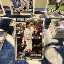 Topps 2026 Series 1 Jordan Beck Diamante #12 Colorado Rockies 