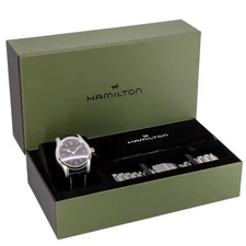 NEW HAMILTON KHAKI FIELD AUTO INTERSTELLAR MURPH EUREKA BOX SET H70605732
