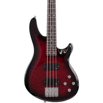 Schecter Guitar Research C-4 Plus Electric Bass See-Thru Cherry Burst
