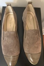 Cole Haan Grand Ambition Suede Leather Slip On Loafers Women's Size 8B