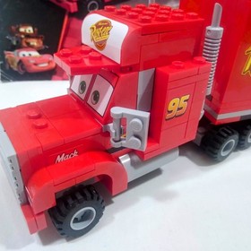 🔥LEGO Disney Cars 8486 Mack's Team Truck 100% Complete w/ Instructions Retired