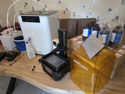 3D Resin Drucker Komplettset   Anycubic Photon Mono M5s Pro + Wash & Cure Max + 