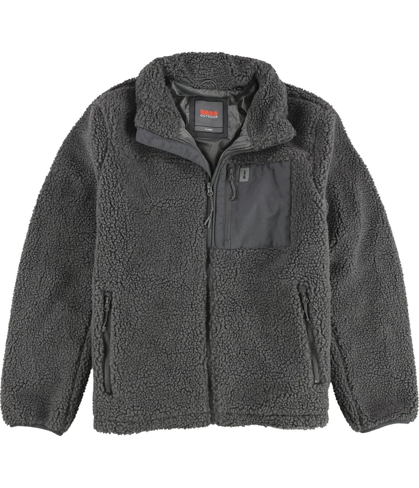 BASS OUTDOOR Mens Modern Fit Fleece Jacket