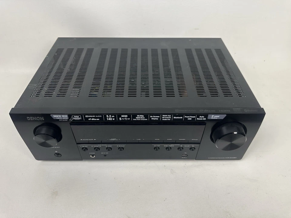 Denon AVR-S540BT 5.2-Channel A/V Receiver (Parts/Repair) - Image 2 of 4