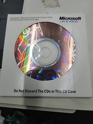 Microsoft Office Small business Edition 2003 Full Version OEM for Windows W Key