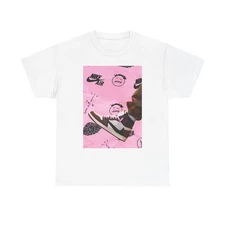 Travis Scott Jordan's graphic T Shirt Retro Vintage Unisex Heavy Cotton Tee