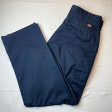 Dickies LP2372 Men's FLEX Cargo Pants - 36 x 32 Navy Blue - Clean, No Flaws