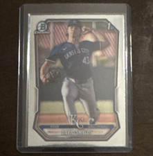 Bowman Chrome David Shields Kansas City Royals Rookie Card #BCP1 1st Bowman. rookie card picture