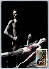#4702 Edgar Rice Burroughs Tarzan Maxi Card w/Tarzana CA Cancel