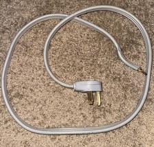Heavy Duty 3-Prong 30 Amp 6 Ft Dryer Cord Replacement 10/3AWG NEMA 10-30
