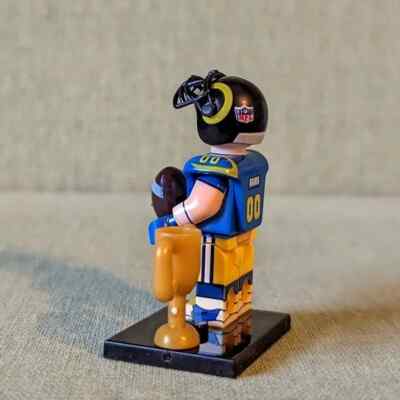 Los Angeles Rams Football Building Block Mini Figure - Main Image