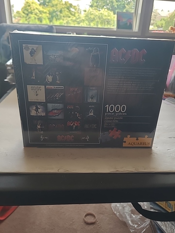 AC/DC Album Covers 1000 Piece Puzzle By Aquarius New And Sealed | eBay