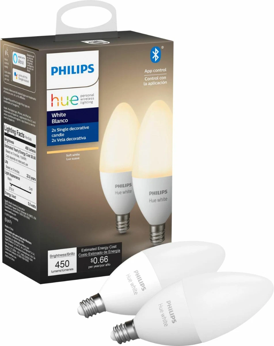 Philips hue clearance e12 bulb