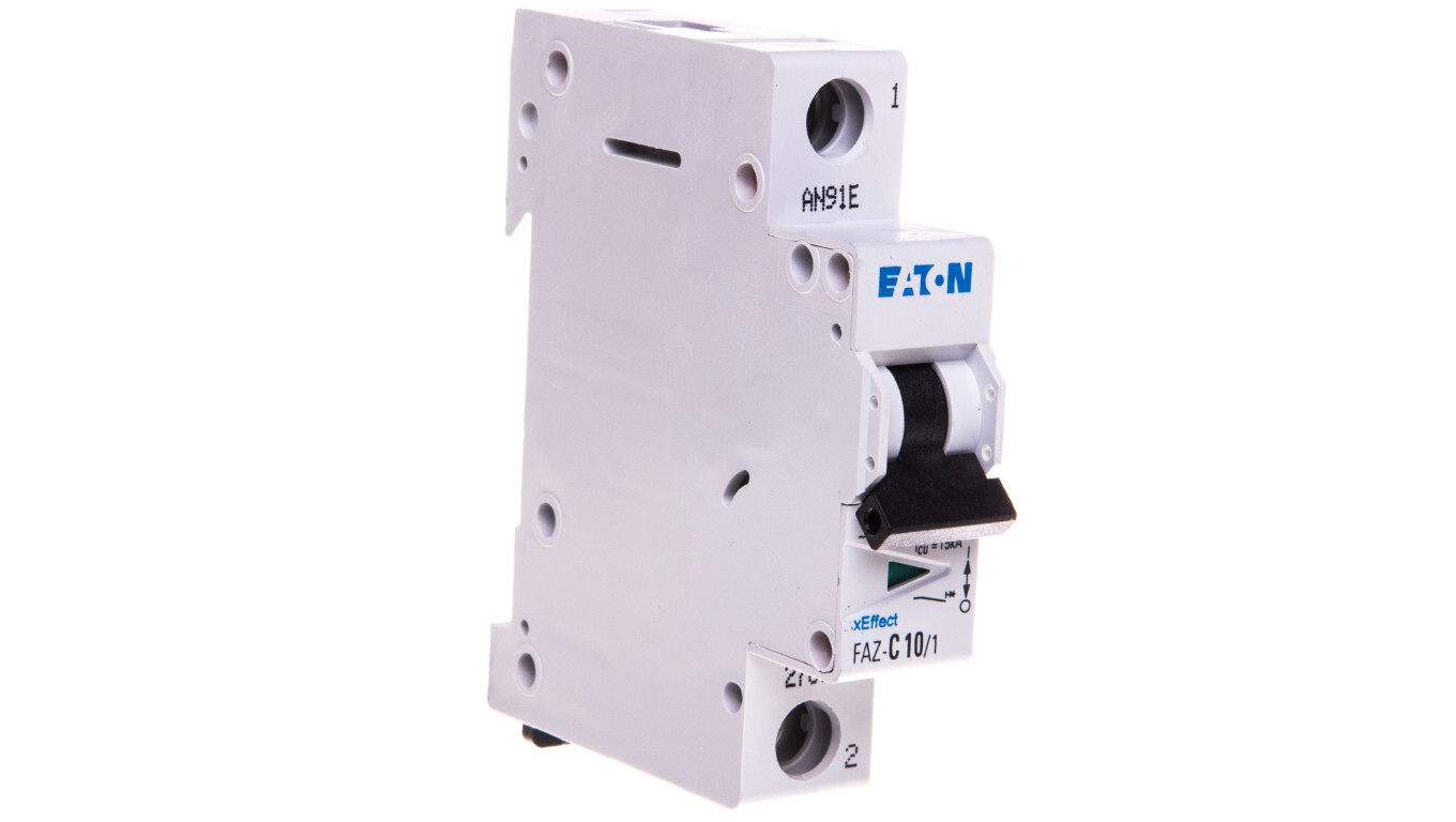 Circuit breaker 1P C 10A 15kA AC FAZ C10/1 278557 /T2UK