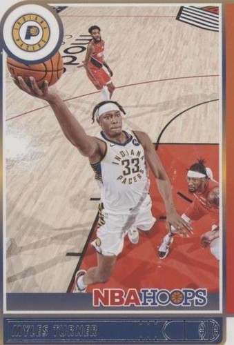 2021-22 Optic BLUE LASER PRIZM Myles Turner #38 PACERS | eBay