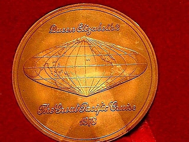 1978 Queen Elizabeth 2 Sterling Medallion 