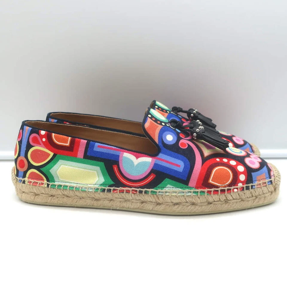 Alpargatas Christian Louboutin Relax Max Multicolor Impreso Lona Talla 41 Foto 3 de 4