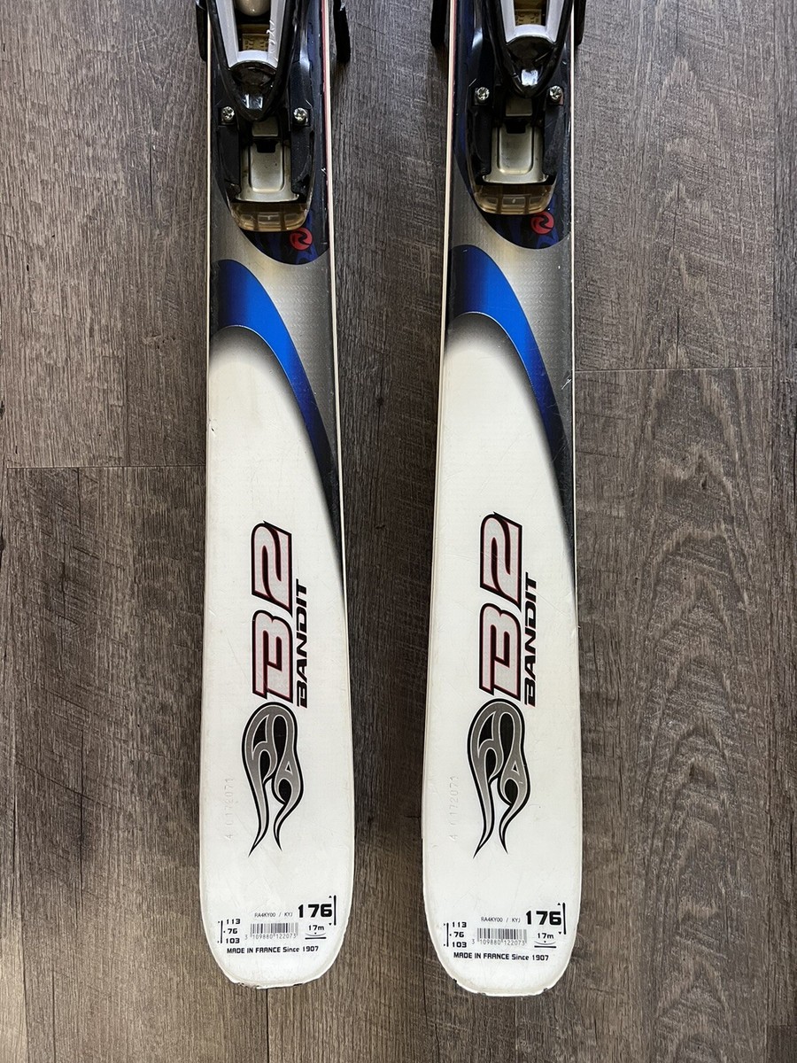 Rossignol B2 Bandit Mens Skis 176 cm W/ LOOK Nova Bindings