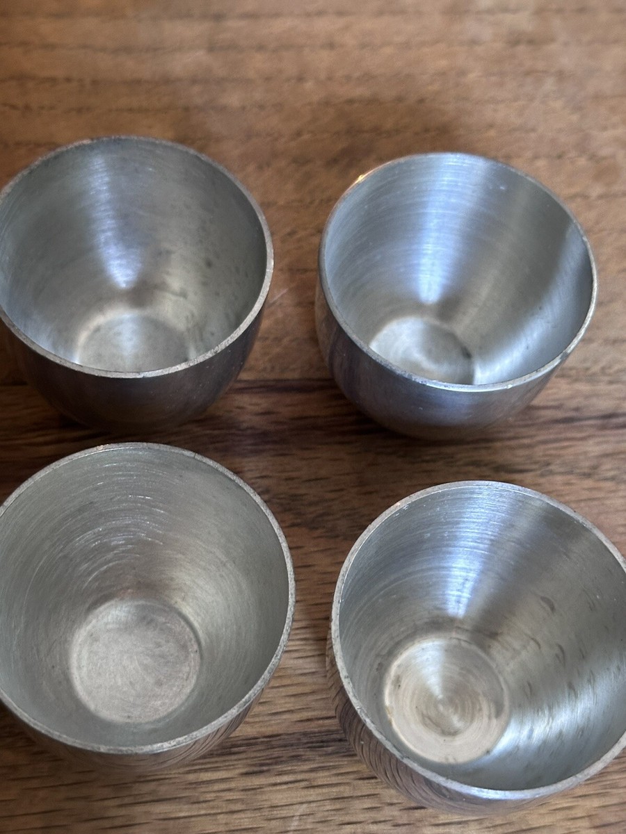 Kirk Stieff P50 Pewter Cups Monticello Thomas Jefferson Memorial
