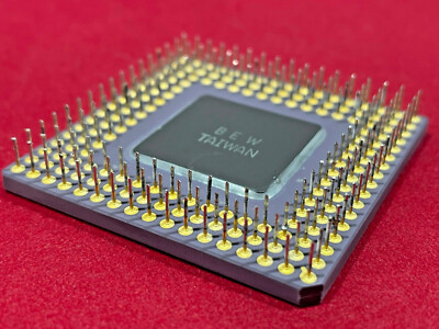 Texas Instruments Ti486sxl-40 Pga132 386 CPU 40mhz 32bit Processor