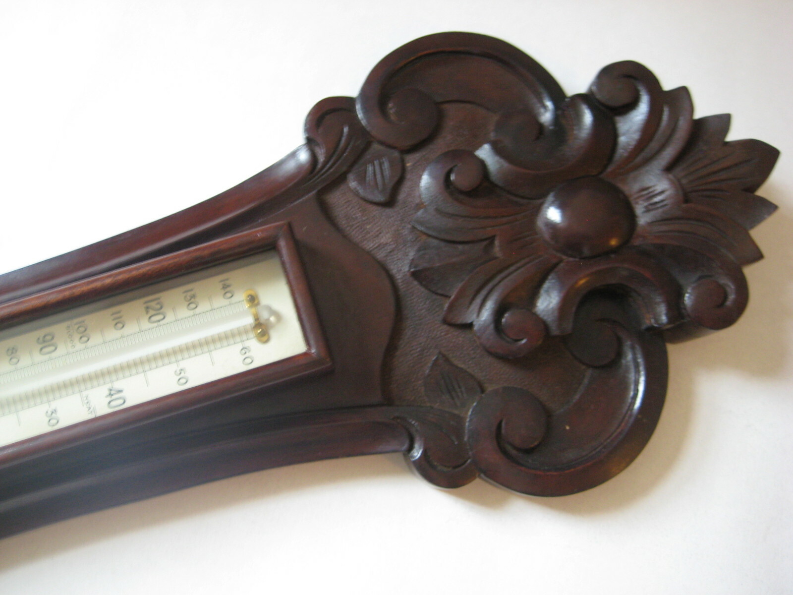 19th c antique Harry Hall tailor shop Oxford St London BAROMETER vtg thermometer eBay