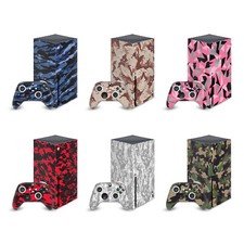 HEAD CASE DESIGNS CAMOUFLAGE VINYL SKIN DECAL FOR SERIES X CONSOLE  CONTROLLER