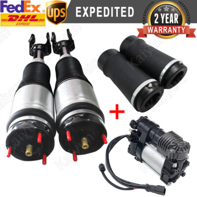 For Jeep Grand Cherokee 2011-2015 Air Suspension Struts + Compressor Repair Bags