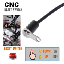 CNC IP65 Motorcycle Handlebar Switch Engine Start Kill Self-return Reset Button