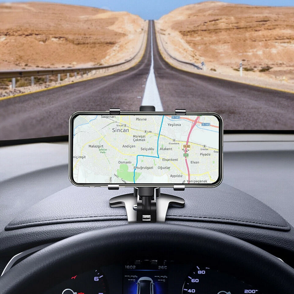 Universal 360° Car Phone Mount Holder For Cell Phone Samsung Galaxy iPhone - Image 4 of 4